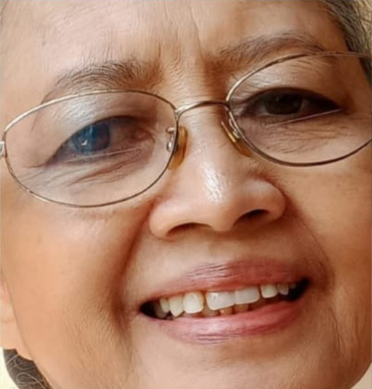 Foto kulit sebelum — usia 68